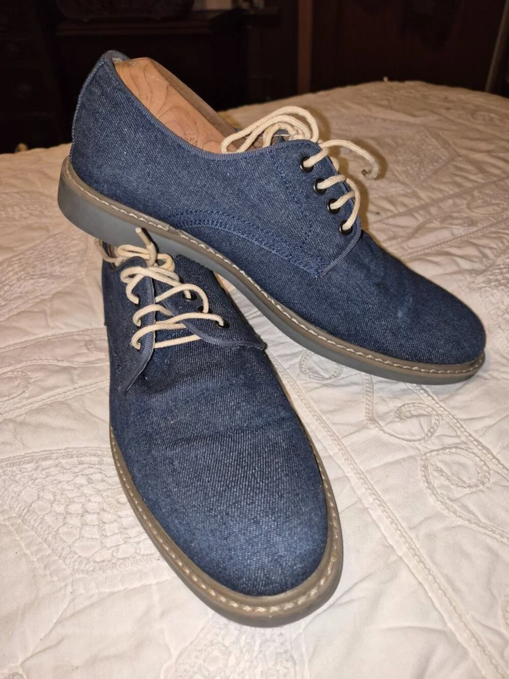 Alfani Blue Denim Shoes